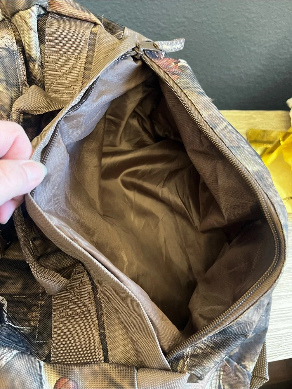 NEW!!! RedHead Camouflage Duffel Bag in Brown & Green